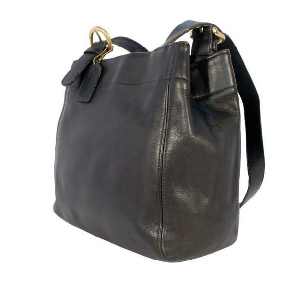 COACH 90's Vintage Waverly Soho Buckle Tote Shoulder Bag #H6C-4157 - Made in USA - Picture 5 of 12